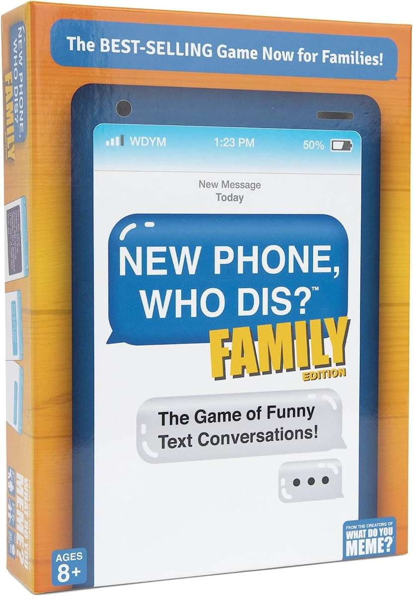 New Phone, Who Dis? Family Edition Card Game