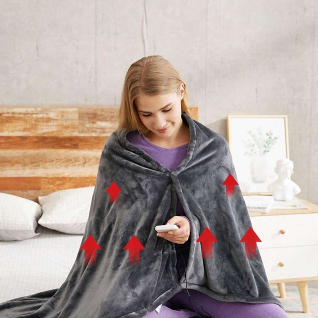 USB Electric Heating Huggle Shawl