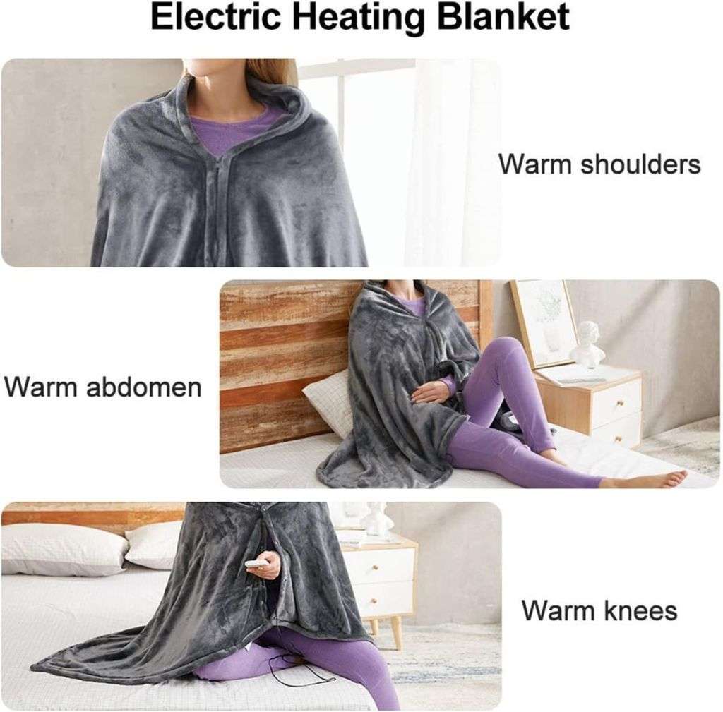 USB Electric Heating Huggle Shawl