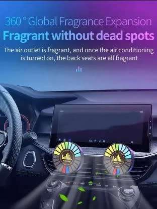 Aromatherapy Air Freshener Round RGB Music Level