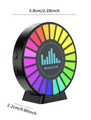 Aromatherapy Air Freshener Round RGB Music Level