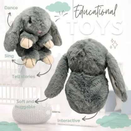 Repeat Back Talking  Bunny Plush Toy