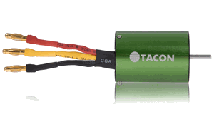 Tacon 3650-9T Brushless Motor 3930KV for 1/10th On-Road RC Car