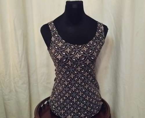 A STUNNING GLITTER TANK TOP