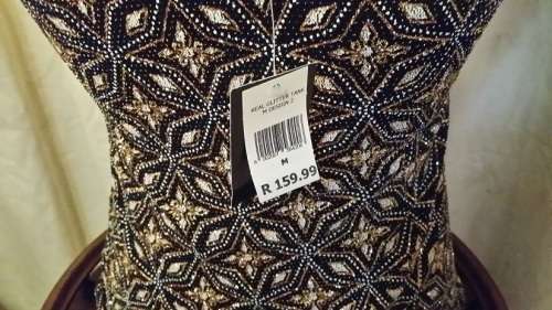 A STUNNING GLITTER TANK TOP