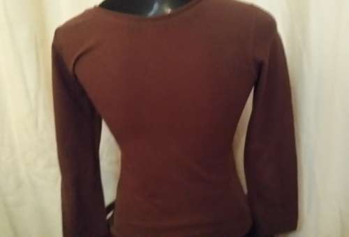 A  FANTASTIC BROWN LADIES LONG SLEEVE TOP