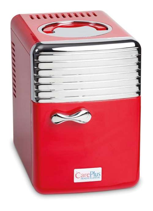 Polar Desk Fridge - Red (Fridge-820)
