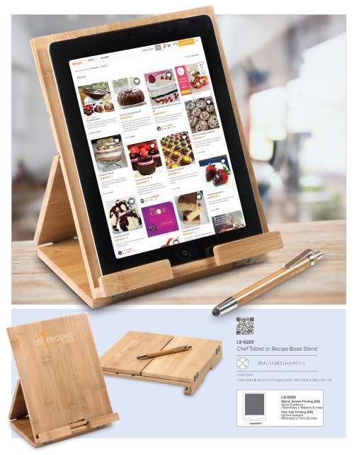 Chef Tablet or recipe book stand (LS-6203)