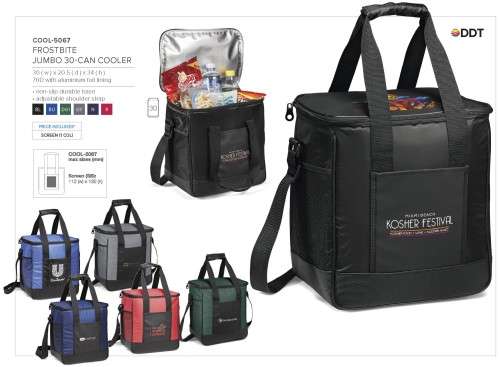 Frostbite Jumbo Cooler - Red (COOL-5067)