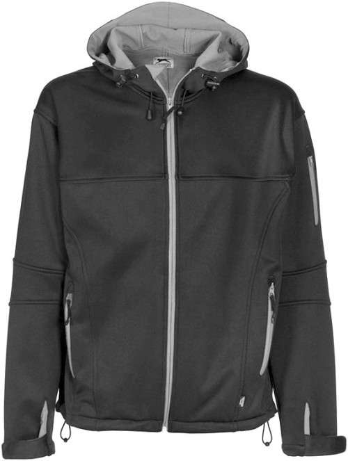 Slazenger Catalyst Mens Softshell Jacket - Black (SLAZ-816)