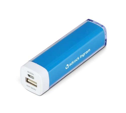 Capacity Power Bank - 2200mAh - Turquoise (TECH-4221)