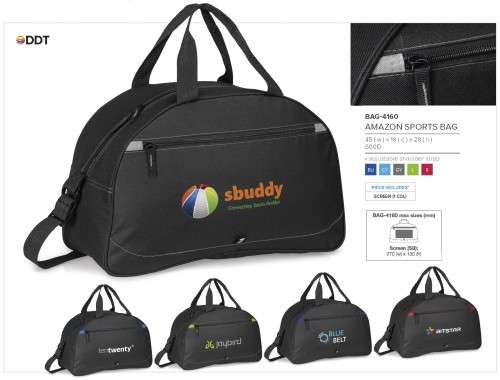 Amazon Sports Bag - Lime (BAG-4160)