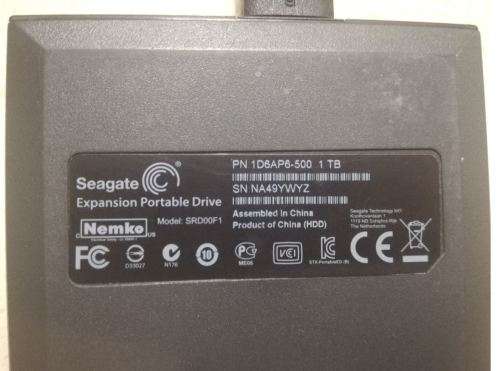 Seagate 1TB Hard Drive