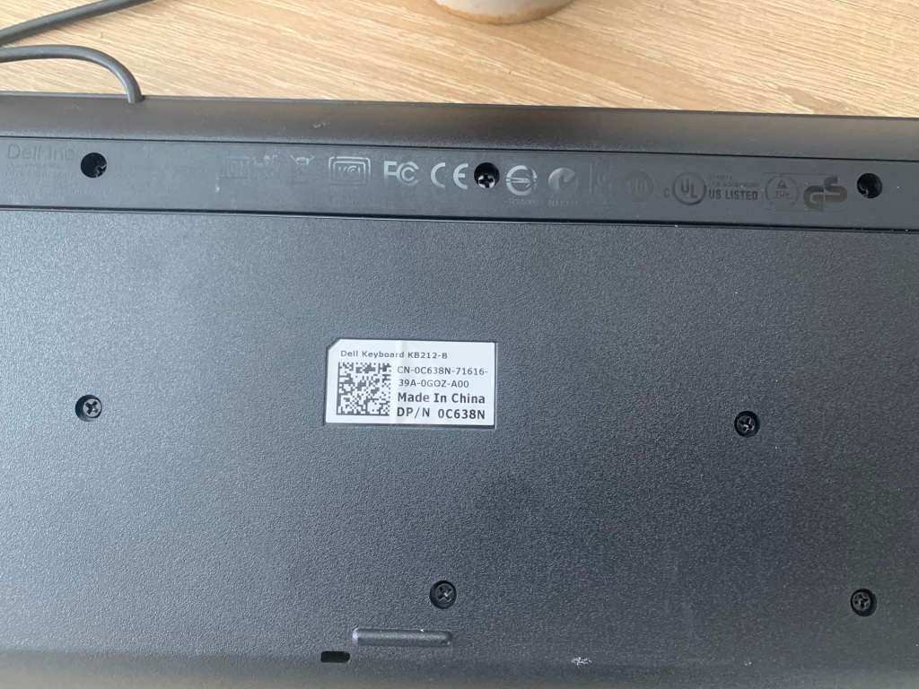 DELL KEYBOARD KB212-B