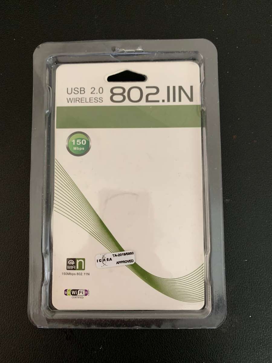 Wireless WiFi Adapter for Desktop Laptop PC  up to 150Mbps USB 2.0 Wireless Receiver