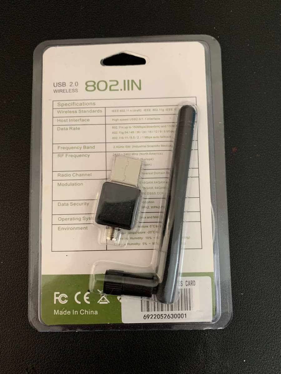 Wireless WiFi Adapter for Desktop Laptop PC  up to 150Mbps USB 2.0 Wireless Receiver