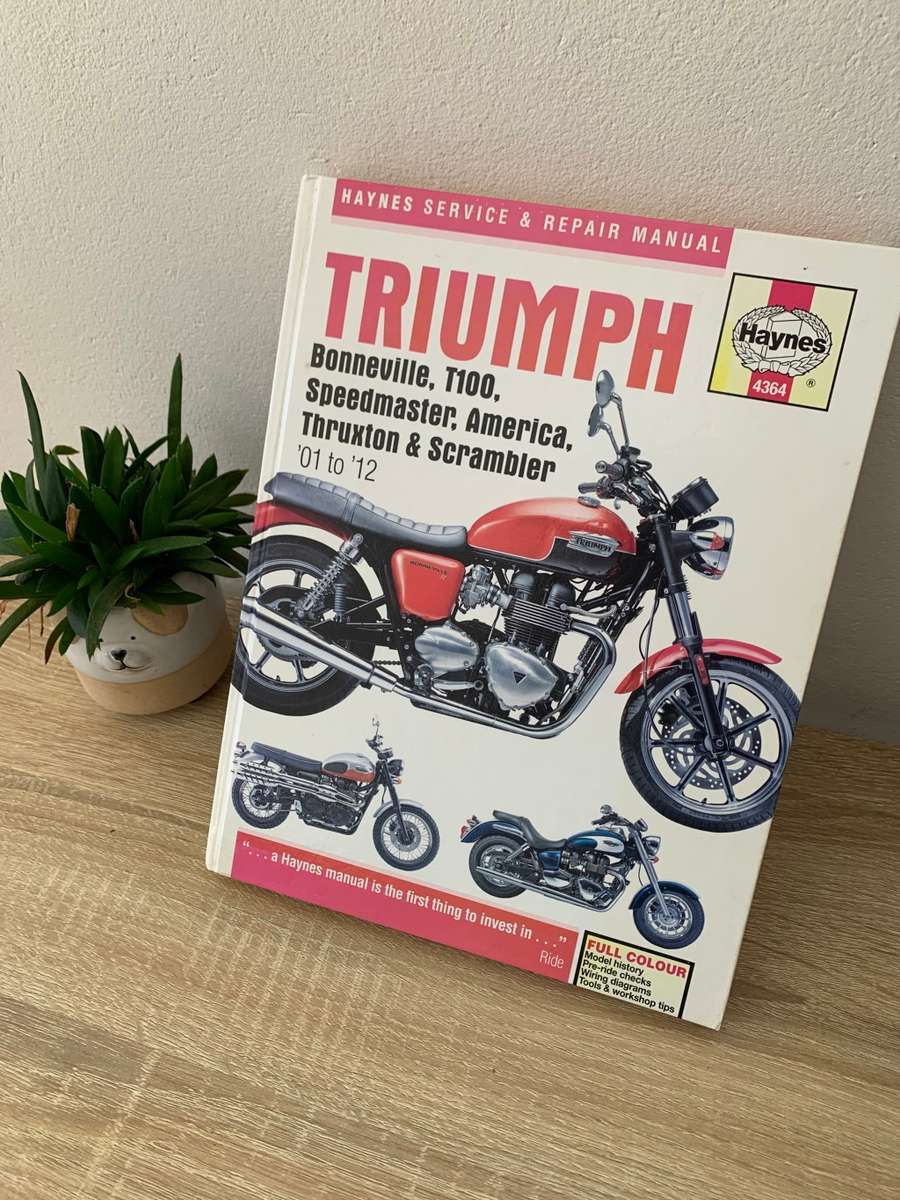 Triumph Bonneville, T100, Speedmaster, America, Thruxton & Scrambler Service & Repair Manual