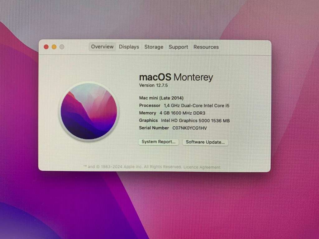 **CHRISTMAS IN JULY ** | Mac Mini | EXCELLENT Condition | SSD | Intel Core i5| 4GB RAM |Late 2014 |