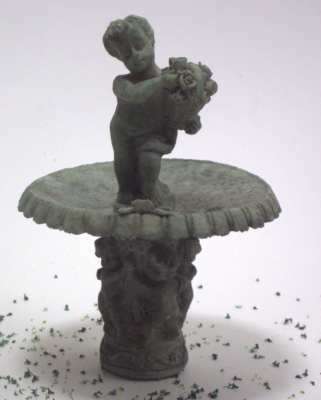 1/12th scale, Dollhouse Miniature -  Fountain