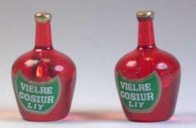 1/12TH SCALE, Dollhouse Miniature - BOTTLES OF WINE