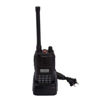 Professional VHF Handheld Transceiver with Charger, PTT & FM Function,136-174mhz - In Stock!
