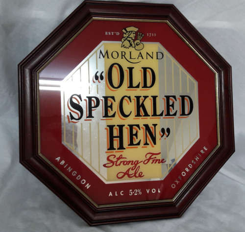 Morland Old Speckled hen Pub Mirror