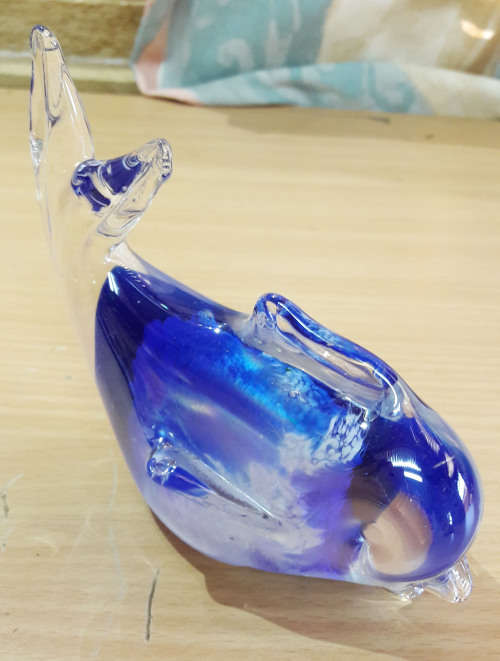 Murano style glass fish