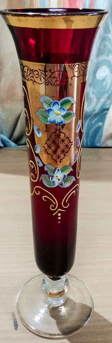 Bohemian style vase