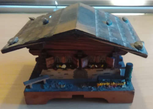 Swiss Brahms lullaby musical cottage