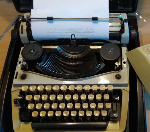 1960s Adler Gabriele 10 typewriter