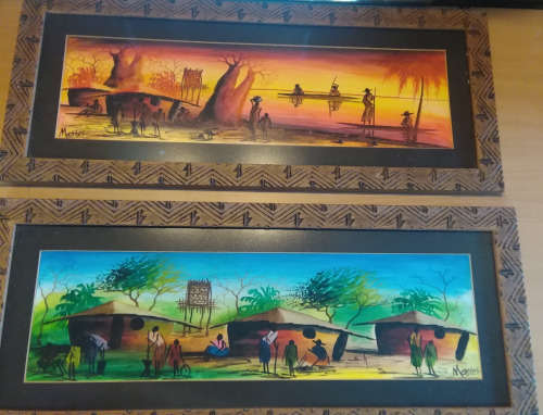 Ethnic theme paintings