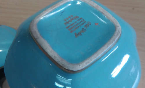 Old foley capri sugar jar