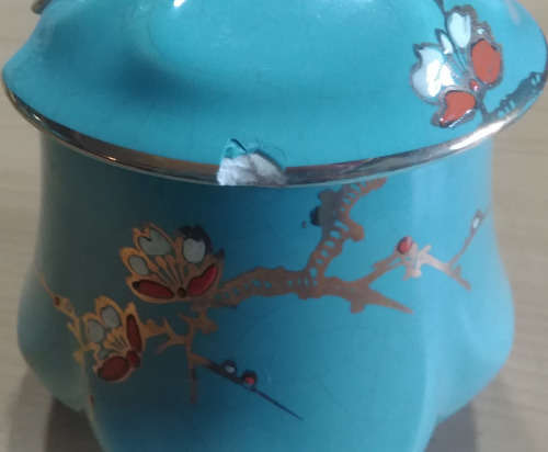Old foley capri sugar jar
