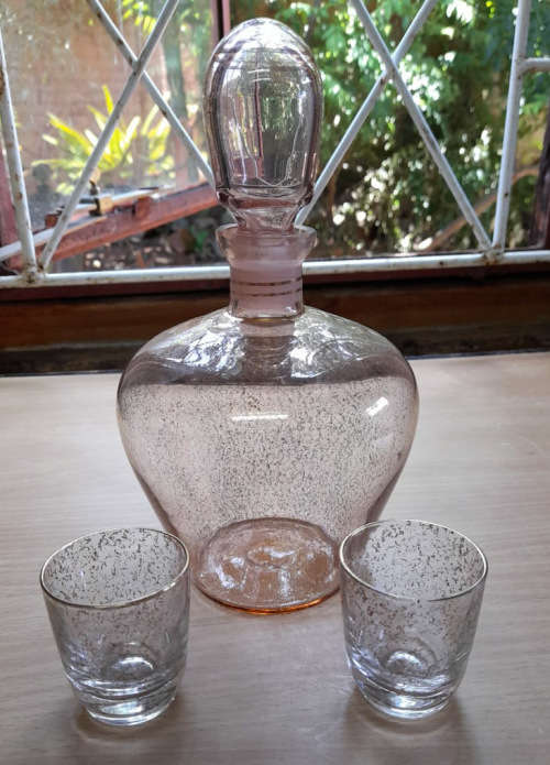 Balboa crystal decanter