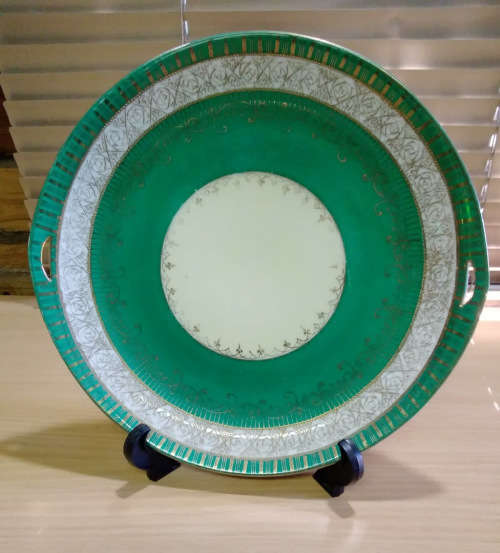 Samurai china plate c1920s
