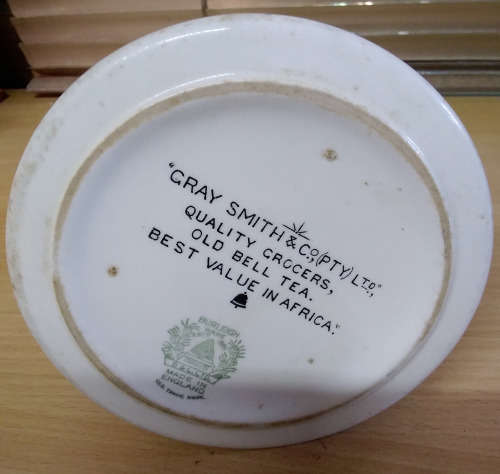 Burleigh ware `Gray smith &co` jug c 1930s