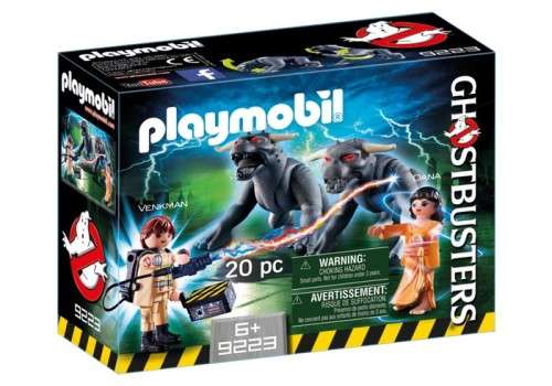 Playmobil Ghostbusters | Venkman and Terror Dog