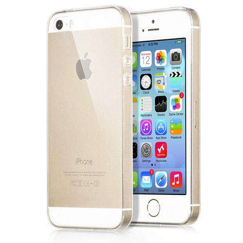 Only 0.3mm! Invisible Ultra Slim Soft Case for iPhone 5S / iPhone 5 + FREE Screen Guard