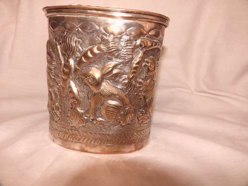 Silver Plated Container