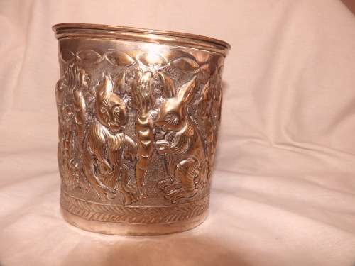 Silver Plated Container