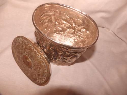 Silver Plated Container