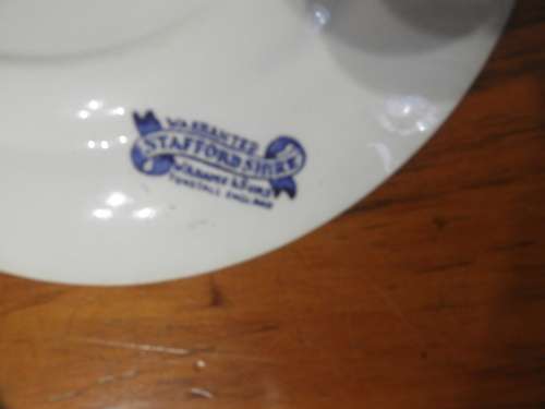 Stafordshire plate