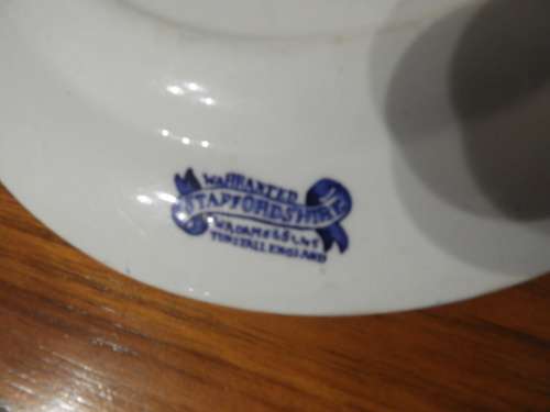 Willow pattern plate