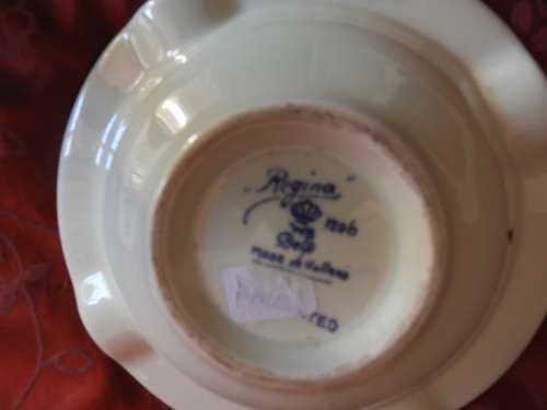 HAND PAINTED - DELFT ASHTRAYs