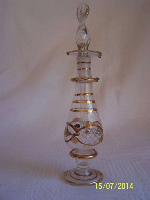 Egyptian Perfume Bottle with Dropper.