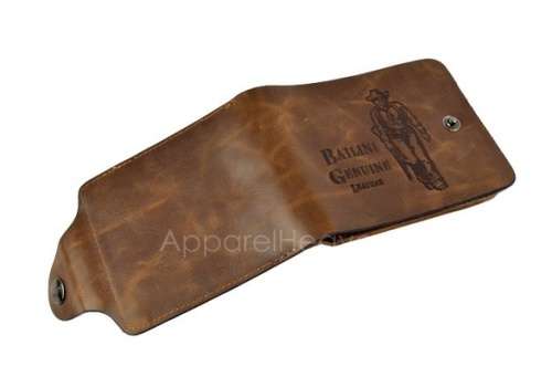 New Men's Boys' Classic Leather Pockets Credit/ID Cards Holder Purse Wallet AP
