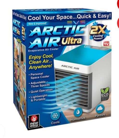 Arctic Air Ultra Edition Air Cooler and Purifier with Hydrochill Tech