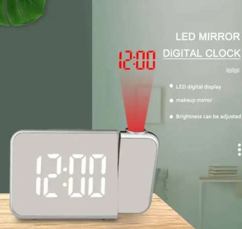 LED Mirror Digital Clock DS-8590L