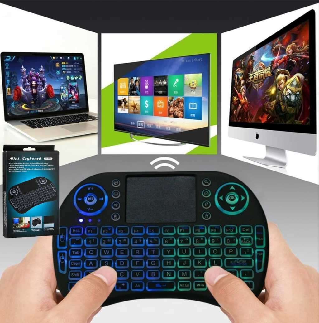 Touchpad Backlit Wireless Mini Keyboard