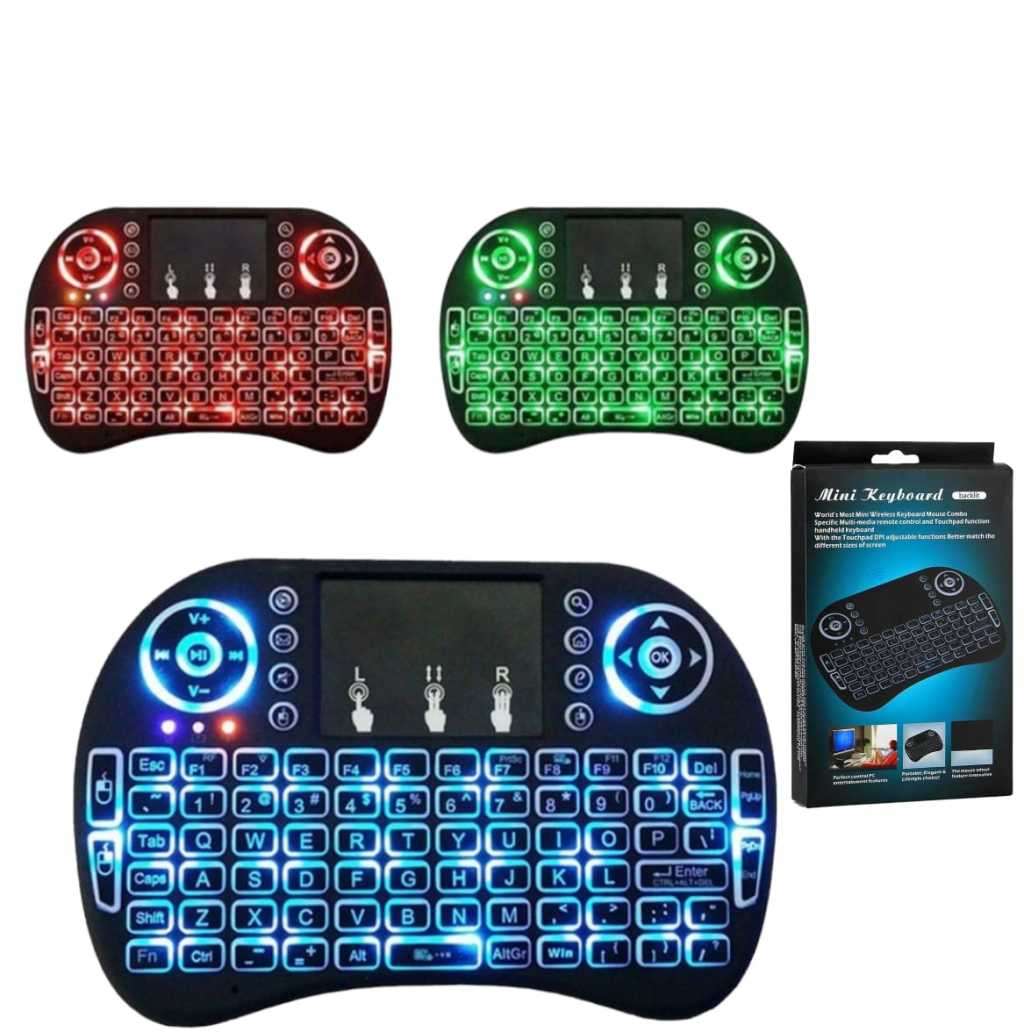 Touchpad Backlit Wireless Mini Keyboard